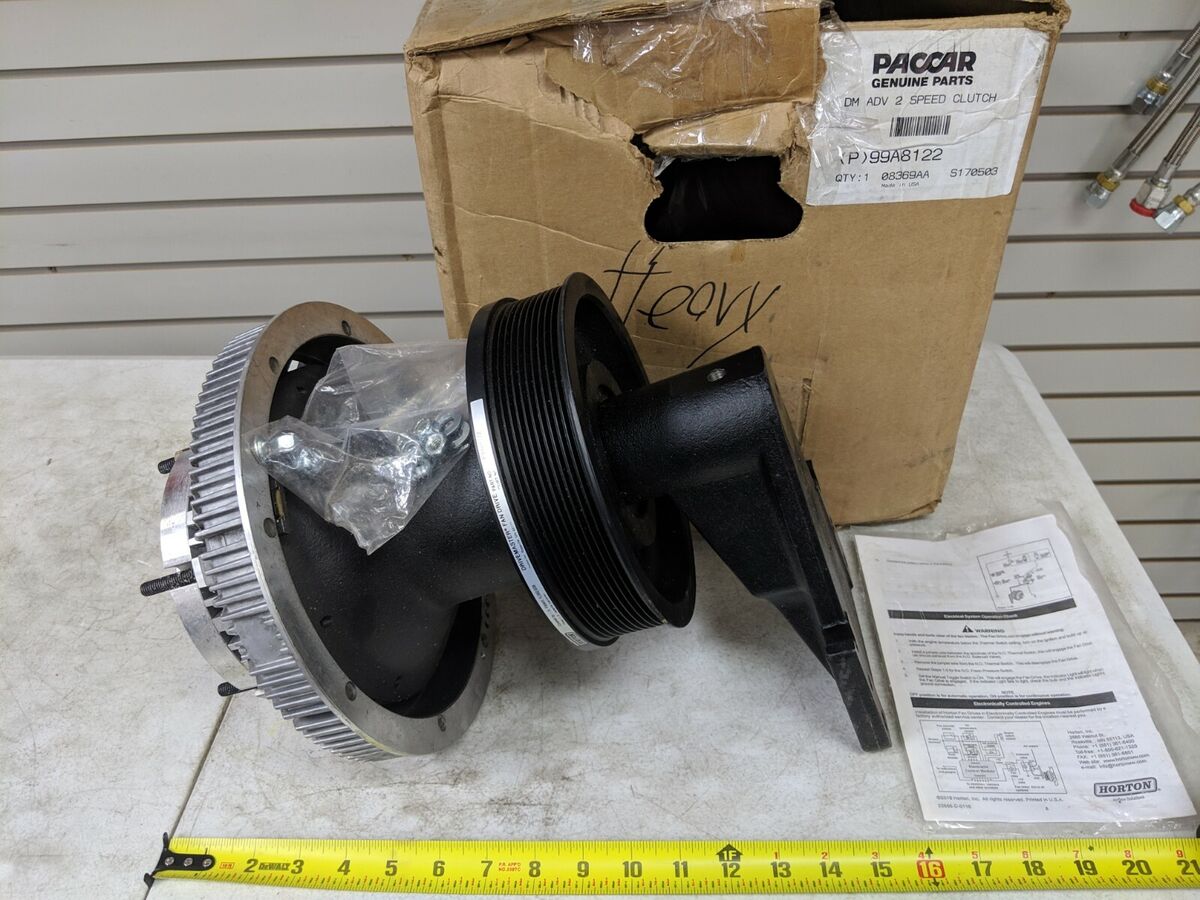 2 Speed Fan Clutch for Kenworth & Peterbilt w/ Cummins ISX 2 Speed Fan Clutch for Kenworth & Peterbilt w/ Cummins ISX