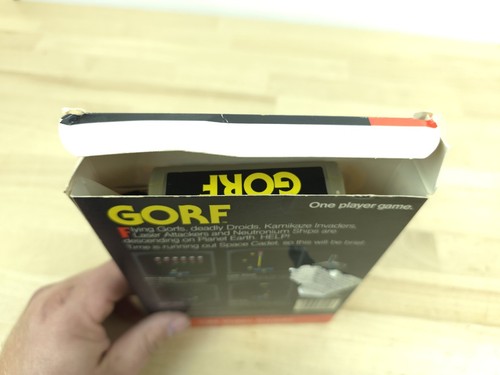 GORF (Atari 2600, 1982) Authentic Complete In Box w/ Manual Cleaned Tested - Picture 14 of 14