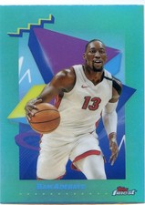 2024-25 Topps Finest BAM ADEBAYO #145 Uncommon Base SKY BLUE REFRACTOR