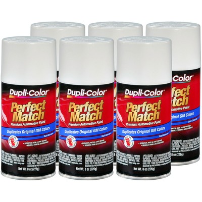 6x Dupli-Color Cars Rallye Spray Paint – White Semi-Gloss (400ml Cans) 652233 - View #6