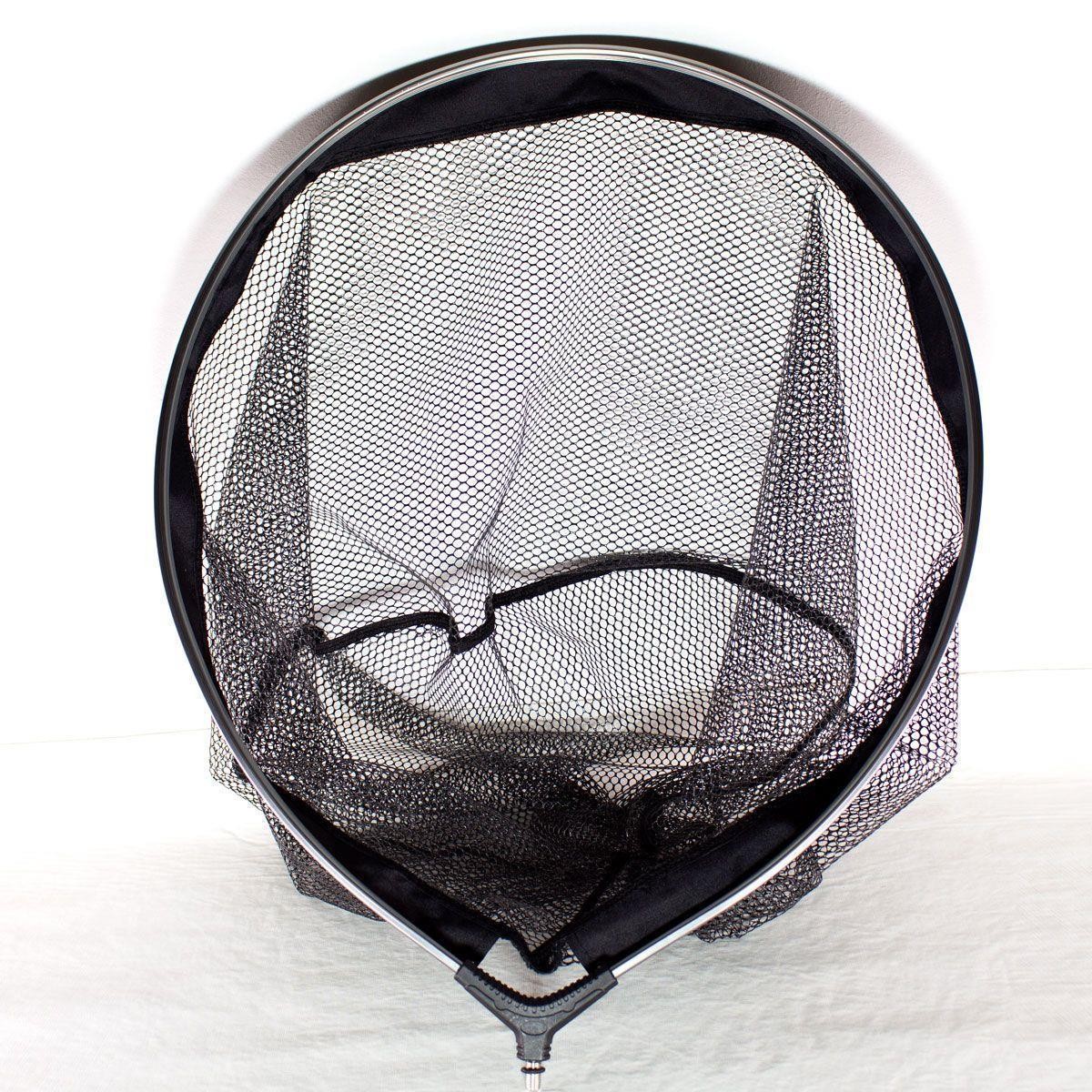 EFT Kescherkopf Ovalkopf 50x60cm 6mm Mesh Gummiert Kescher Kopf