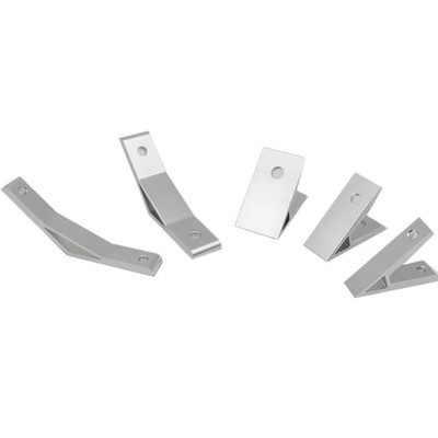 10-Pack 45/135 Degree Angle Brackets – 1010 Series Aluminum Extrusion Profile Joints