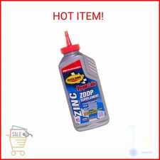 Rislone 4405 Hy-per Lube Zinc ZDDP Supplement, 11 oz. | Real ZDDP Zinc Additive