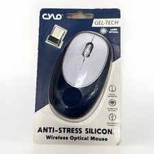 New Cylo 3 Gel-Tech Anti-Stress Silicone Wireless Optical Mouse