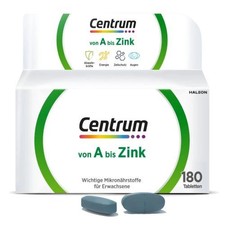 CENTRUM A-Zink Tabletten 180 Stk