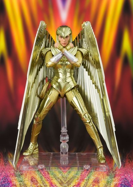Wonder Woman WW84 Golden Armor Figura 15Cm S.H. Figuarts Bandai Tamashii Nations