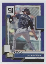 2022 Panini Donruss Holo Purple Ian Anderson #209 f2v