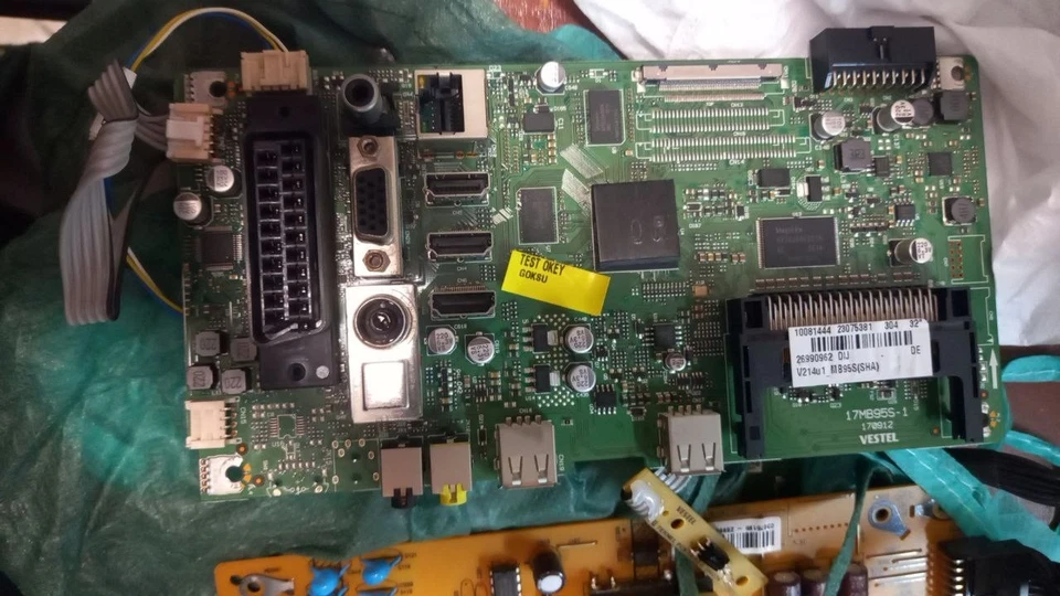 sharp lc32le350e-bk modulo alimentazione, mainboard, flat pannello - Immagine 3 di 4