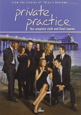 Private Practice: The Complete Sixth Season (DVD, 2013, 3-Disc Set