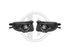 NEBELLEUCHTENSATZ F&uuml;r Mercedes W210 SCHWARZ PROJEKTORLINSEN 1999-2002