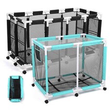 AplusChoice 2-Pack Mesh Extra Large Pool Storage Bins Mesh Cover Net Pool Floats