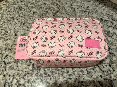 Impressions Vanity Hello Kitty Pink-A-Dot Cosmetic Pouch Makeup Bag