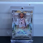 Topps 2024-25 De’Aaron Fox Gold Inception Auto 21/50