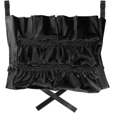 MOLIGOU Trash Can Caddy Bag, 12 Pockets Garbage Organizer Bag Black 