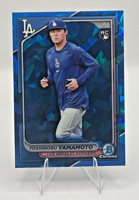 2024 Bowman Chrome Sapphire Edition - Rookie Image Variation Yoshinobu Yamamoto