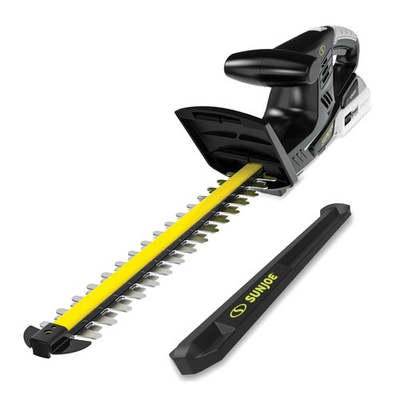 #ad SUN JOE 2.0AH 18 IN CORDLESS HANDHELD HEDGE TRIMMER 5 8quot; BLACK YELLOW $92.85