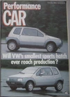 Performance Car February 1985 featuring Vauxhall, Toyota, Austin Healey, SAAB