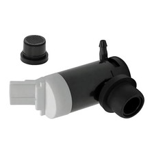 Windshield Washer Pump w/Grommet Replacement for Ford E150 E250 E350 8C3Z17664A