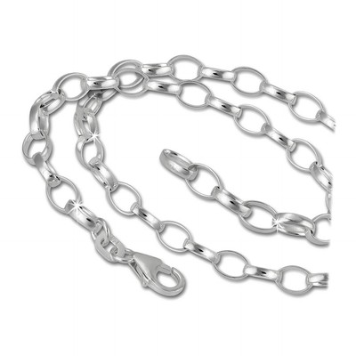Charmskette 925 Sterling Silber Charms Halsschmuck silber SilberDream FC01XK