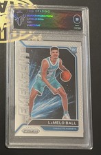 2020-21 Prizm Lamelo Ball TCG Grading 9 RC Emergent Rookie