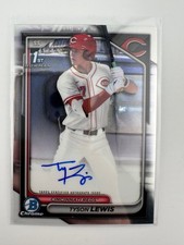 2024 Bowman Draft - Chrome Prospect Autographs Tyson Lewis #CPA-TL (AU, RC)