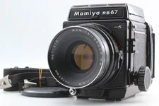 【NEAR MINT】Mamiya RB67 Pro S Sekor NB 127mm f3.8 Lens 120 Back From Japan