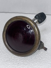 Vintage 3 Round Dark Red Tail Light Lens Assembly Vintage 3 Round Dark Red Tail Light Lens Assembly