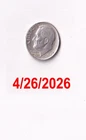 1964P ROOSEVELT DIME SEMI-KEY!Circulated!  90% Silver Coin!