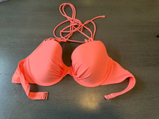 pink underwire AERIE   swimsuit bikini top size 36D