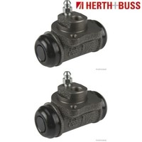 2X Radbremszylinder Herth+Buss Jakoparts J3230903 2 Bremszylinder Set