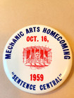 Vintage 1959 MECHANIC ARTS MECHANICS Minnesota Football Homecoming Pinback — photo 6