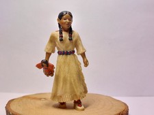 Schleich INDIANER Sioux Mädchen 70306  Sammlerstück  TOP für Konvolut