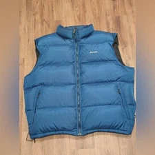 Eastern Mountain Sports Men's Down Insulated Royal Blue Vest XXL