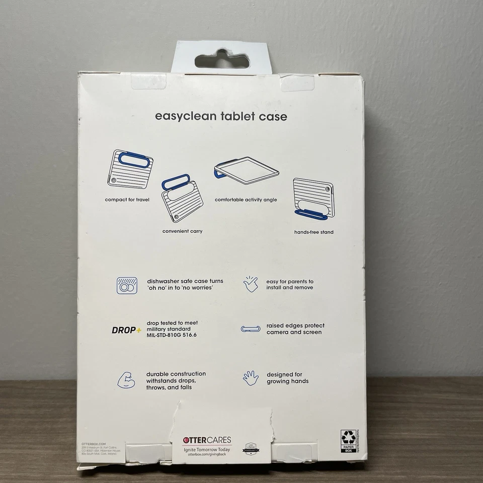 NUEVO Funda Tablet OtterBox EasyClean Niños para Apple iPad Mini (6.ª generación) Foto 3 de 4
