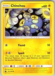 Chinchou 49/168 Celestial Storm Common