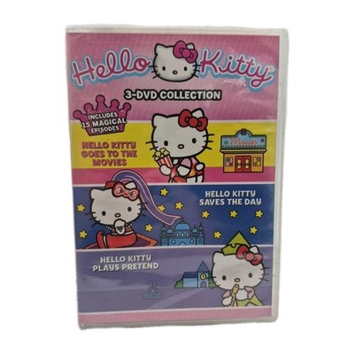 Hello Kitty NEW 3-DVD 1987 Collection with 15 Magical Episodes- SEALED