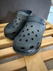 Crocs Mega Crush Clog Black Womens 9/ Mens 7 Slightly Used But Look Great! — photo 1