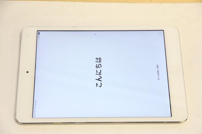 Apple A1490 iPad Mini 2 Silver 16GB TESTED Good Battery WIFI & Cellular