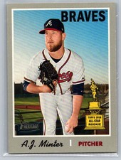A.J. Minter All-Star Rookie Trophy 2019 Topps Heritage Atlanta Braves #232