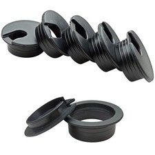 6pcs Desk Grommet 1-3/8 inch Plastic Wire Cord Cable Grommets Hole Cover for Off