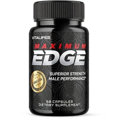 Maximum Edge Male ED Pills Overall Wellness & Strength Stamina 60Capsules