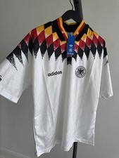 adidas Germany 1994 Retro Soccer Jersey Men L White DFB NWT