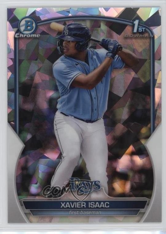 2023 Bowman Chrome Prospects Atomic Refractor Xavier Isaac #BCP-145 06l3