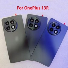 For Oneplus 13R Rear Glass Battery Cover Back Door Cover Replacment Camera Lens