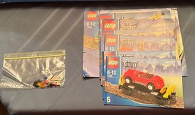 Lego City 7898 Cargo Train Deluxe 2006 Retired 100% Complete Great Condition