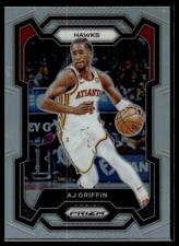 2023-24 Panini Prizm #266 AJ Griffin Prizms Silver