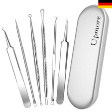 Pickel Werkzeug Set 10 in 1 Mitesserentferner Edelstahl Metallgeh