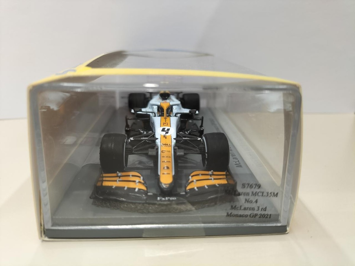 Spark 3Rd Monaco Gp 2021 Mclaren Mcl35M | eBay
