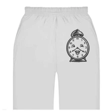 'Happy Face Alarm Clock' Adult Sweatpants / Joggers (JO058184)