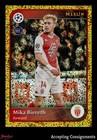 2024-25 Topps Merlin UEFA Gold Speckle Refractor #116 Mika Biereth RC ROOKIE /50